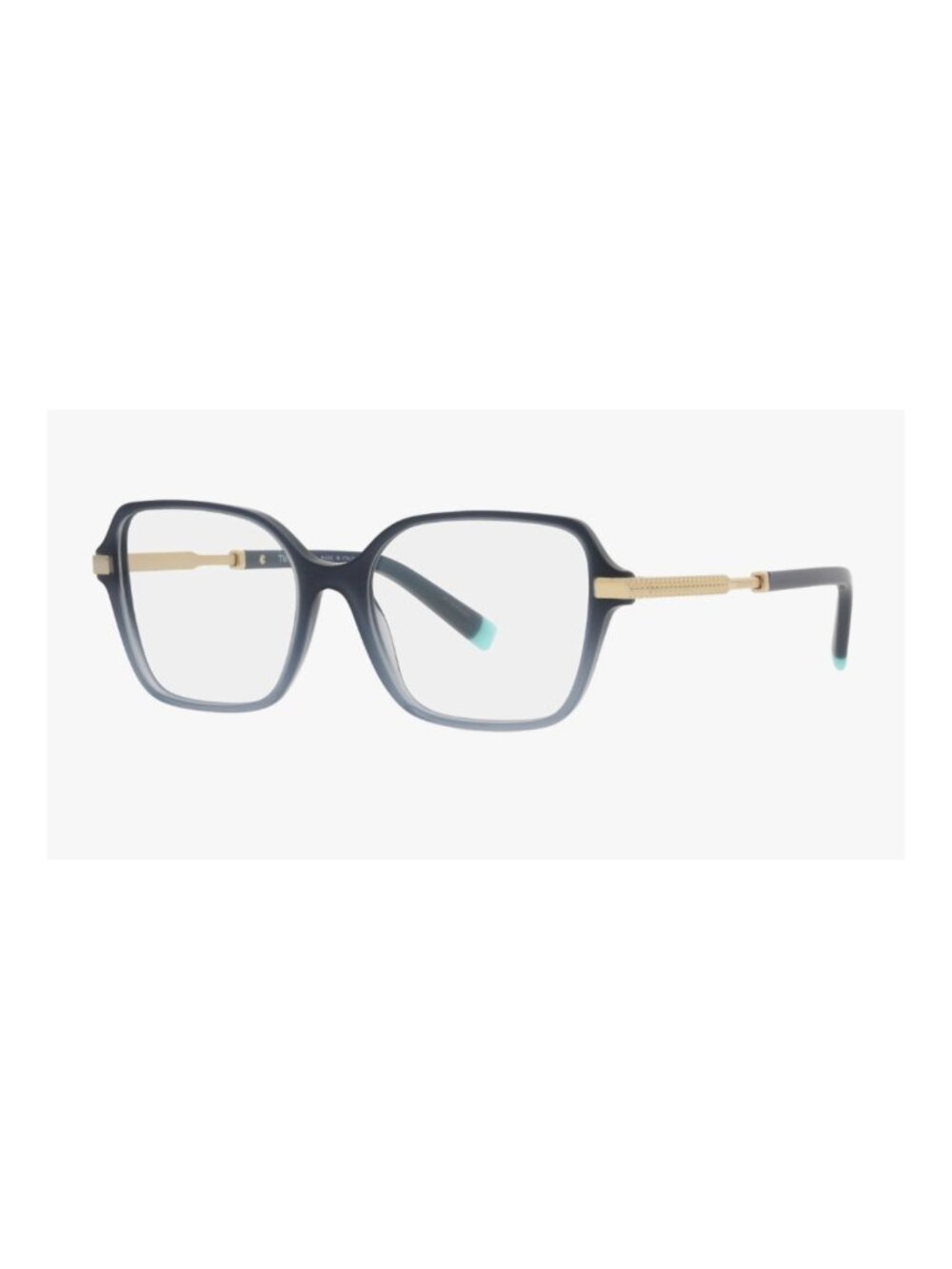 Tiffany & Co Eyeglasses Glasses TF 2222 8307 Opal Blue Gradient 54-16 145 w/case